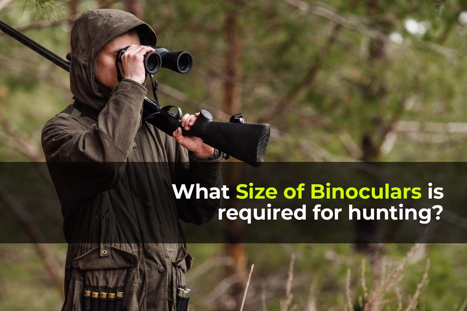 Right Size Binoculars for Hunting